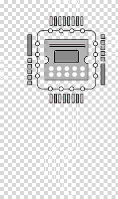 편집이미지 누끼 사람없음 반도체 전자회로 PNG 회로판 파일형식