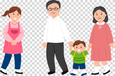 전신 편집이미지 여자 노년 남자 어린이 미소 누끼 소년 여러명 성인 손잡기 앞치마 유치원선생님 PNG 조부모 힘듦 안경낌 안경 다수 컨셉 가족 모션 표정 사람 교사 파일형식