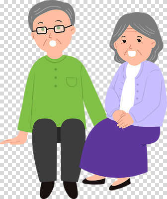 감정 안경 모션 표정 사람 성인 성인만 파일형식 안경낌 미소 전신 놀람 앉기 두명 남자 여자 노인만 노년 편집이미지 PNG 누끼