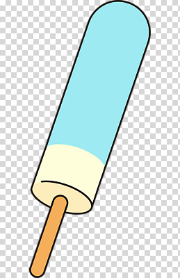 편집이미지 하늘색 누끼 사람없음 PNG 막대아이스크림 아이스크림 파란색 파일형식