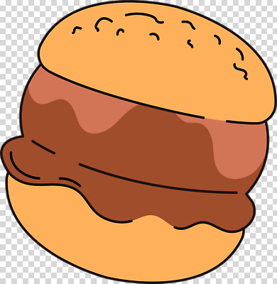 편집이미지 누끼 사람없음 갈색 마카롱 PNG 초코아이스크림 컬러 아이스크림 디저트 파일형식