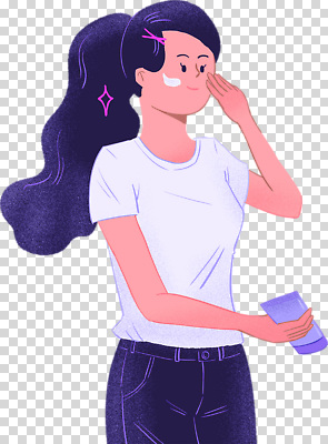 편집이미지 여자 한명 미소 들기 누끼 성인 화장품 피부관리 바르기 PNG 튜브용기 성인여자한명만 1 모션 표정 사람 뷰티 용기_그릇 여자한명만 성인여자만 파일형식