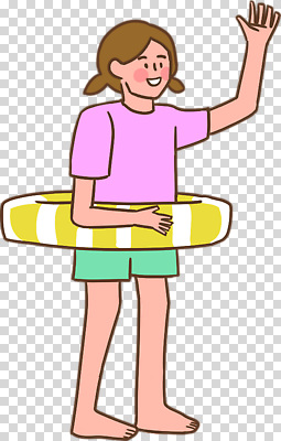 전신 편집이미지 여자 어린이 한명 미소 누끼 소녀 손인사 튜브 PNG 소녀한명만 1 표정 사람 인사 여자한명만 소녀만 파일형식