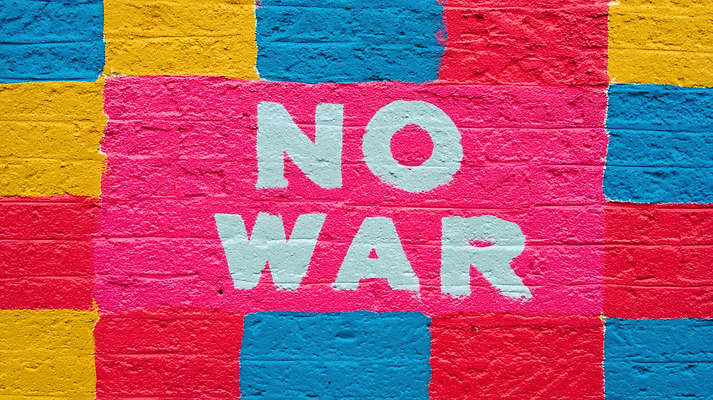 JPG 편집이미지 벽 사람없음 컬러풀 그래피티 전쟁 반대 편집실사 AI포토 AI콘텐츠 컬러 낙서 CG 그림 파일형식