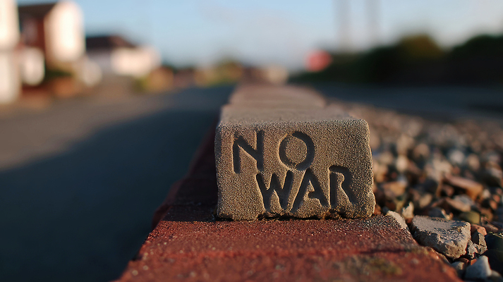 JPG 편집이미지 벽돌 사람없음 마을 전쟁 반대 홈 새기다 편집실사 AI포토 AI콘텐츠 CG 파일형식