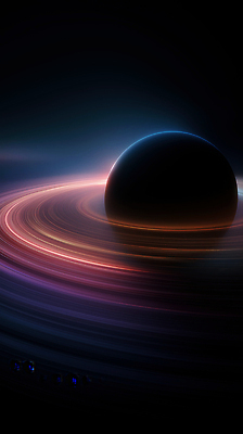 JPG 편집이미지 상상 사람없음 빛 검은색 어둠 행성 광선 고리 이미지편집 편집실사 AI컴퓨터그래픽 AI콘텐츠 컬러 우주 CG 파일형식