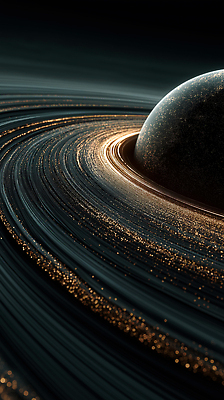 JPG 편집이미지 상상 사람없음 빛 반짝임 검은색 어둠 행성 광선 고리 이미지편집 편집실사 AI컴퓨터그래픽 AI콘텐츠 컬러 모션 우주 CG 파일형식