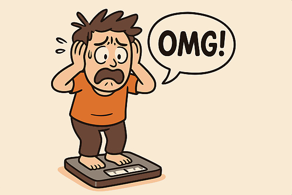 전신 남자 말풍선 다이어트 일러스트 한명 성인 놀람 좌절 체중계 충격 몸무계 아이보리 성인남자한명만 땀흘리기 국내일러스트 AI파일 1 감정 컬러 컨셉 표정 건강 사람 남자한명만 성인남자만 파일형식 벡터