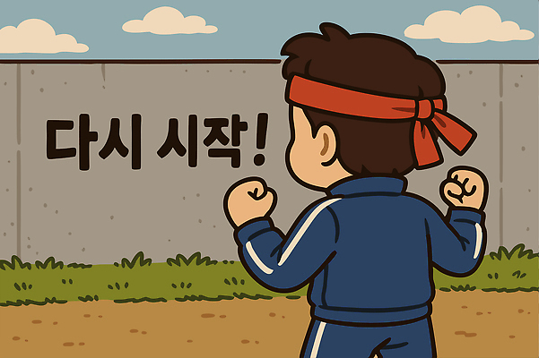 구름 남자 벽 다이어트 일러스트 하늘 한명 잔디 성인 뒷모습 담장 운동복 파이팅 주먹 결심 시작 성인남자한명만 국내일러스트 AI파일 자연요소 식물 1 옷 뷰포인트 컨셉 모션 건강 사람 남자한명만 성인남자만 파일형식 벡터