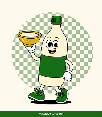 허리손 일러스트 미소 들기 사람없음 빈티지 사발 복고 체크무늬 음식캐릭터 막걸리 전통주 막걸리잔 일러캐릭터 AI파일 캐릭터 음식 포즈 컨셉 무늬 술잔 모션 주류 표정 사기그릇 파일형식 벡터