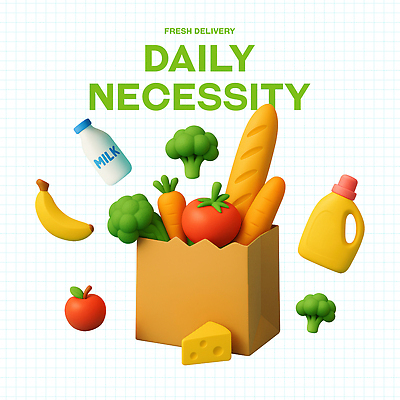 PSD 편집이미지 음식 토마토 치즈 바나나 사람없음 종이봉투 3D 당근 우유 사과 바게트 브로콜리 세제 생필품 편집3D 빵 채소 과일 봉투 유제품 뿌리채소 디지털합성 오브젝트 파일형식