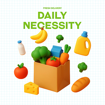 PSD 편집이미지 음식 토마토 치즈 바나나 사람없음 종이봉투 3D 당근 우유 사과 바게트 브로콜리 세제 생필품 편집3D 빵 채소 과일 봉투 유제품 뿌리채소 디지털합성 오브젝트 파일형식
