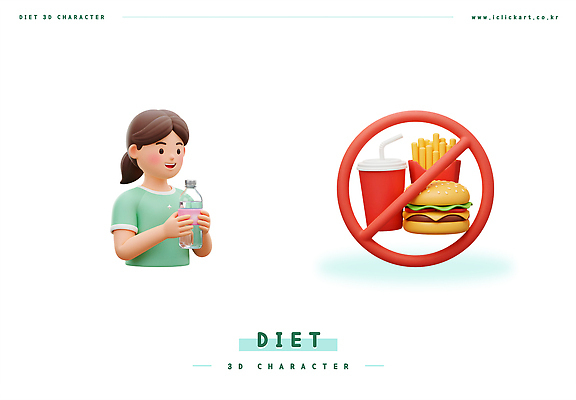 PSD 편집이미지 여자 다이어트 한명 미소 들기 상반신 성인 3D 금지 마시기 감자튀김 햄버거 생수 음료수컵 탄산 성인여자한명만 편집3D 1 모션 감자 패스트푸드 표정 건강 사람 컵 튀김 물병 디지털합성 여자한명만 성인여자만 파일형식