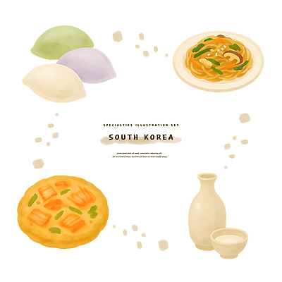 PSD 한국전통 접시 전통문화 스티커 일러스트 술병 수채화 사람없음 세트 오브젝트 송편 막걸리 전통주 호리병 김치전 잡채 막걸리잔 국내일러스트 전통 식기 문화 음식 술잔 병_용기 떡 주류 한국 전 파일형식