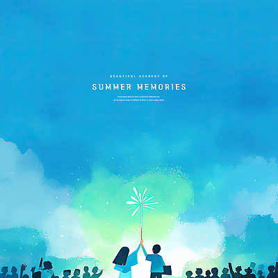 전신 PSD 커플 여자 남자 실루엣 하늘색 일러스트 밤하늘 수채화 폭죽 불꽃놀이 들기 여러명 상반신 성인 뒷모습 손들기 여름풍경 추억 군중 여름밤 성인만 국내일러스트 뷰포인트 다수 컨셉 관계 모션 놀이 하늘 촬영기법 사람 풍경 여름 파란색 야간 파일형식 여름_계절