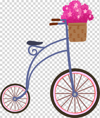 편집이미지 누끼 사람없음 자전거 꽃바구니 PNG 꽃 바구니 바이크 파일형식
