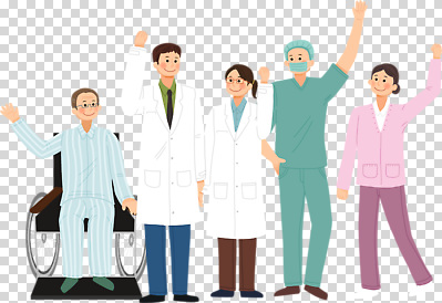 전신 편집이미지 여자 노년 남자 마스크 미소 누끼 성인 두명 손들기 파이팅 간호사 의사가운 수술복 손인사 환자복 PNG 간호복 수술모 안경낌 옷 안경 유니폼 모션 표정 사람 환자 의료진 의사 인사 가운 파일형식