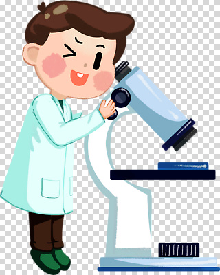 전신 편집이미지 남자 어린이 현미경 한명 누끼 소년 관찰 실험복 PNG 까치발 소년한명만 1 모션 발 실험기구 사람 가운 남자한명만 소년만 파일형식