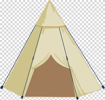 편집이미지 누끼 사람없음 캠핑 PNG 베이지색 인디언텐트 컬러 레저 텐트 파일형식