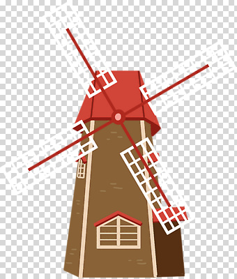 편집이미지 누끼 사람없음 풍차 PNG 파일형식
