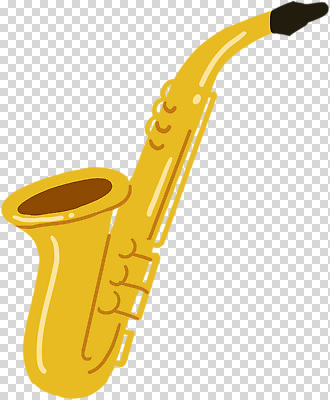 편집이미지 누끼 사람없음 노란색 색소폰 PNG 컬러 목관악기 파일형식