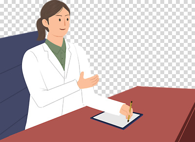 편집이미지 여자 의자 한명 누끼 상반신 성인 진료 의사가운 PNG 나무책상 성인여자한명만 1 가구 의학 사람 목재 의사 가운 책상 여자한명만 성인여자만 파일형식