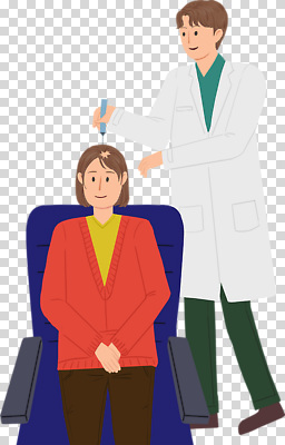 전신 편집이미지 여자 남자 의자 누끼 앉기 성인 두명 치료 의사가운 PNG 탈모 탈모클리닉 성인만 가구 의학 모션 사람 의사 가운 클리닉 증상 파일형식