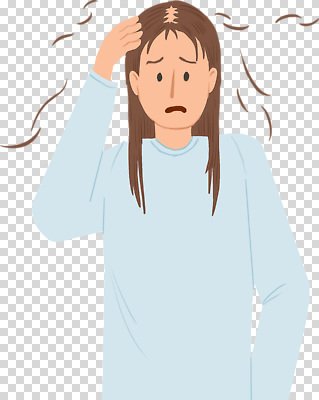 편집이미지 여자 스트레스 한명 누끼 상반신 성인 머리카락 만지기 찡그림 PNG 탈모 성인여자한명만 1 모션 표정 사람 머리 증상 여자한명만 성인여자만 파일형식