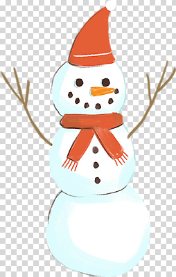 모자_잡화 잡화 크리스마스 파일형식 목도리 산타모자 눈사람 편집이미지 PNG 사람없음 누끼