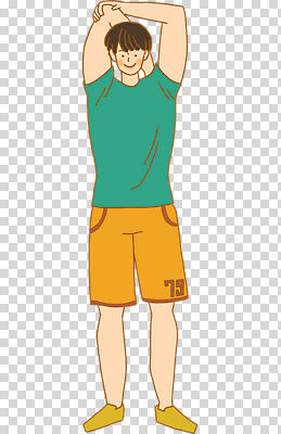 전신 편집이미지 남자 한명 미소 누끼 성인 운동복 스트레칭 PNG 성인남자한명만 1 옷 표정 사람 운동 남자한명만 성인남자만 파일형식