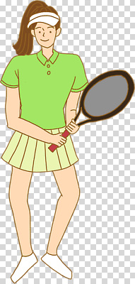 전신 편집이미지 여자 한명 누끼 성인 테니스라켓 테니스선수 썬캡 PNG 테니스복 성인여자한명만 모자_잡화 1 운동선수 사람 운동복 테니스 라켓 여자한명만 성인여자만 파일형식