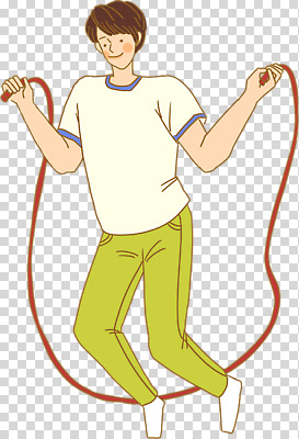 전신 편집이미지 남자 한명 미소 들기 누끼 성인 줄넘기 PNG 성인남자한명만 1 모션 표정 사람 운동 남자한명만 성인남자만 파일형식