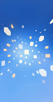 JPG 백그라운드 사람없음 파란색 빛 디지털 사각형 육면체 가상공간 AI컴퓨터그래픽 AI콘텐츠 도형 컬러 파일형식