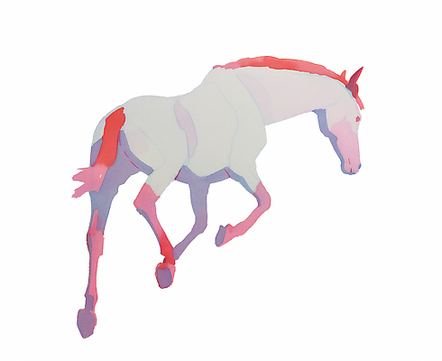 JPG 일러스트 수채화 사람없음 빨간색 점프 말띠 국내일러스트 병오년 붉은말 AI일러스트 AI콘텐츠 컬러 모션 십이지신 말_동물 파일형식 2026년