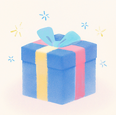JPG 리본 일러스트 사람없음 파란색 선물상자 국내일러스트 AI일러스트 AI콘텐츠 컬러 선물 상자 파일형식
