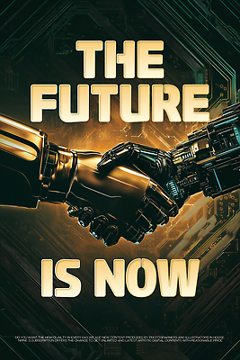 PSD 편집이미지 손 미래 악수 신체부위 노란색 디지털 과학기술 전자회로 로봇팔 이미지편집 컬러 컨셉 기술 사람 손짓 회로판 로봇 파일형식