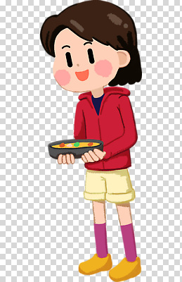 전신 편집이미지 그릇 여자 요리 한명 웃음 들기 누끼 성인 PNG 성인여자한명만 1 식기 모션 표정 사람 여자한명만 성인여자만 파일형식