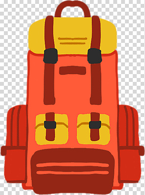 편집이미지 배낭 누끼 사람없음 백팩 PNG 다홍색 컬러 가방 파일형식