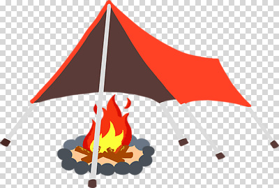 편집이미지 텐트 누끼 사람없음 캠핑 모닥불 천막 PNG 불 레저 캠핑도구 파일형식
