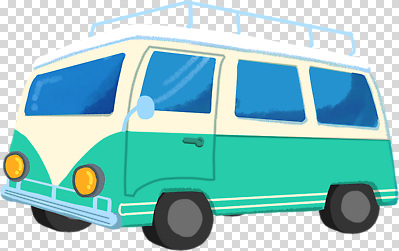 편집이미지 누끼 사람없음 캠핑카 PNG 미니밴 민트색 컬러 자동차 밴 파일형식