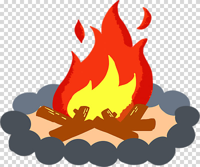 편집이미지 누끼 사람없음 돌_바위 장작 모닥불 PNG 불 파일형식