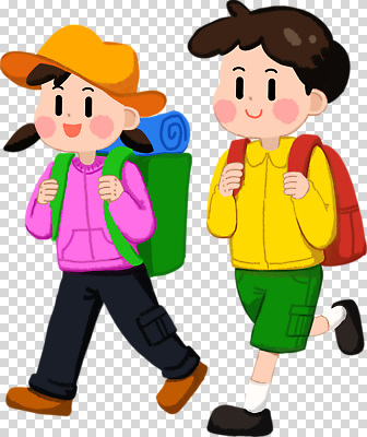 전신 편집이미지 커플 여자 남자 배낭 누끼 성인 두명 등산 잡기 PNG 챙모자 성인만 모자_잡화 가방 관계 모션 사람 트래킹 파일형식