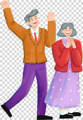 전신 편집이미지 여자 노년 남자 누끼 두명 손들기 노부부 파이팅 박수 손모으기 PNG 노인만 부부 모션 사람 손짓 성인 성인만 파일형식