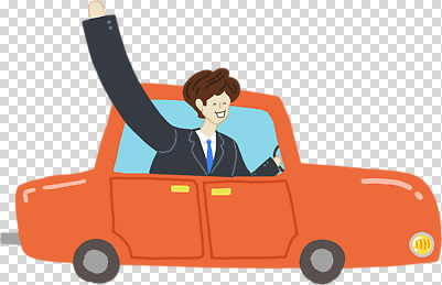 편집이미지 남자 자동차 한명 미소 누끼 상반신 성인 주황색 운전 승차 손인사 PNG 성인남자한명만 1 육상교통 컬러 모션 표정 사람 인사 남자한명만 성인남자만 파일형식