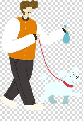 1 모션 휴식 봉투 표정 사람 반려동물 개 남자한명만 성인남자만 파일형식 반려용품 미소 들기 예절 배변봉투 강아지 산책 목줄 잡기 성인남자한명만 남자 전신 한명 성인 편집이미지 PNG 누끼