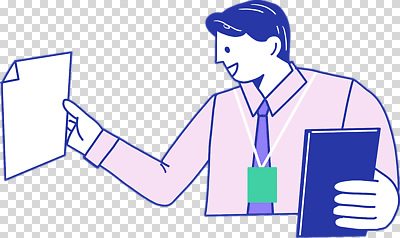 1 남자 컬러 비즈니스 모션 표정 사람 사무용품 직장인 남자한명만 성인남자만 파일형식 분홍색 비즈니스맨 미소 사원증 서류판 종이 들기 상반신 한명 성인남자한명만 성인 편집이미지 PNG 누끼