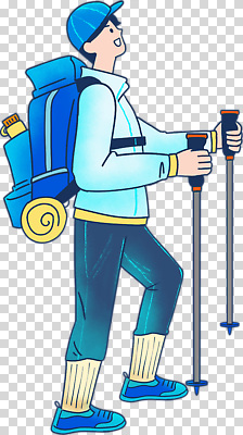 전신 편집이미지 남자 배낭 한명 미소 누끼 성인 파란색 등산객 등산복 오르기 등산가방 PNG 등산스틱 캡모자 성인남자한명만 모자_잡화 1 옷 컬러 가방 모션 표정 사람 등산 등산용품 남자한명만 성인남자만 파일형식