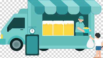 전신 편집이미지 남자 어린이 들기 누끼 소년 성인 두명 주기 청록색 PNG 차양막 푸드트럭 남자만 컬러 모션 사람 트럭 차양 파일형식