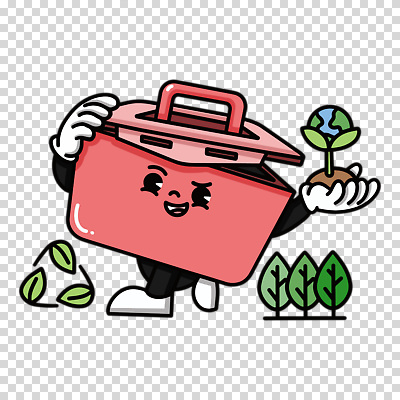 나무 편집이미지 캐릭터 지구 들기 누끼 사람없음 빨간색 새싹 용기 PNG 다회용품 식물 그릇 컬러 모션 재활용품 파일형식