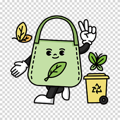 편집이미지 캐릭터 잎 누끼 사람없음 연두색 브이 분리수거 PNG 분리수거함 에코백 다회용품 재활용표시 식물 가방 표시 손짓 초록색 재활용 에코 재활용품 수거함 파일형식